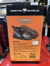 Arctic Shield Slippaz Slip-On Slippers - Size Medium - Gray - NEW! - SHIPS FREE!