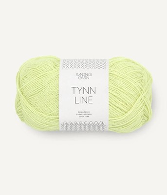 Sandnes Garn Baumwolle Viskose Leinen Tynn Line 9312 bright lime