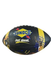 Vintage 90'S Era Sunoco Gas Station Rare Promo Blue Sunoco Touchdown Football 