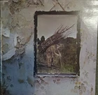 Led Zeppelin Vinyl. 4. Early pressing. 1971. Cover issues. Lite scratches.