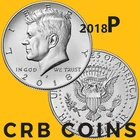 2018-P United States Kennedy Half Dollar - KM#A202b - (BU) - HD18P