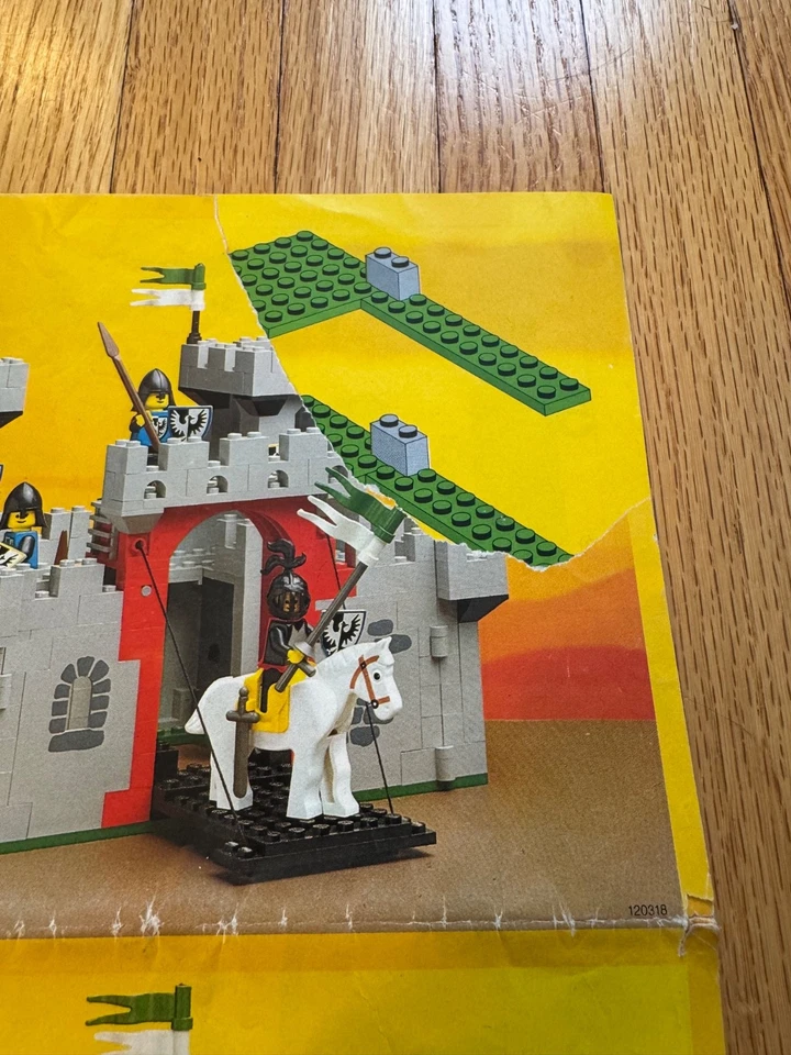 Lego Castle Black Knight's Castle (6073) Instruction Booklet Only - Image 2 of 4