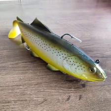30cm 400g Big Game Fishing Soft Lures Fishing Deep Sea Saltwater Lure Boat Bait