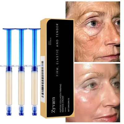 ZYVARN 3-30 Peptide Collagen Firming Essence Cream, Micro-Molecular Anti-Wrinkle Lotion