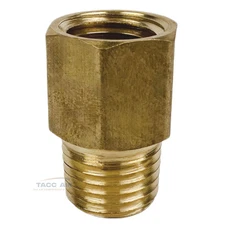 1/4" Female X 1/4" Male NPT Pipe Fitting Extender Adapter FIP X MIP Brass