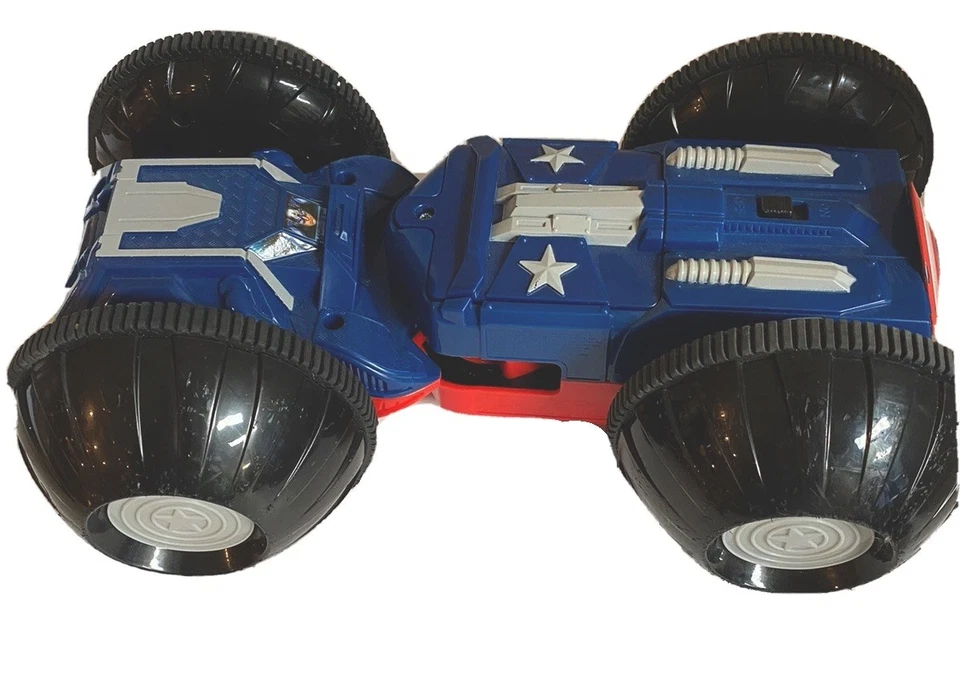 JAKKS Marvel Avengers RC Rollover Rumbler RC CAR Iron Man Captain America - Image 4 of 4