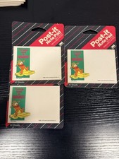 LOT OF 3 Vintage 1978 Garfield Post It Note I...