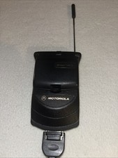 Black Motorola StarTAC Flip Phone In Mint Condition Bell Atlantic /w Car Charger