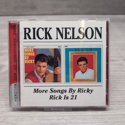Rick Nelson - More Songs By Ricky/Rick Is 21 - CD Album - 2001 BGO Records - VGC