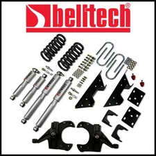 Belltech 4" Front 6" Rear Lowering Kit w/SP Shocks 73-87 Chevy C10 C15 1" Rotor