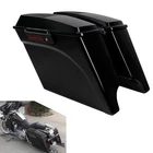 5" Stretched Extended Hard Saddle Bags Speaker Lids FitFor Harley Touring 93-13