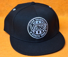 Berretto baseball snapback The Original Vans Off The Wall dal 1966 blu navy nuovo