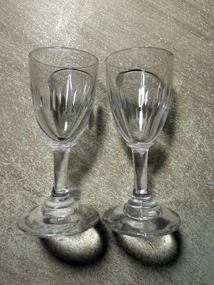 Verre A Liqueur En Verre Soufflé De 19 Siècle France - Photo 3/4