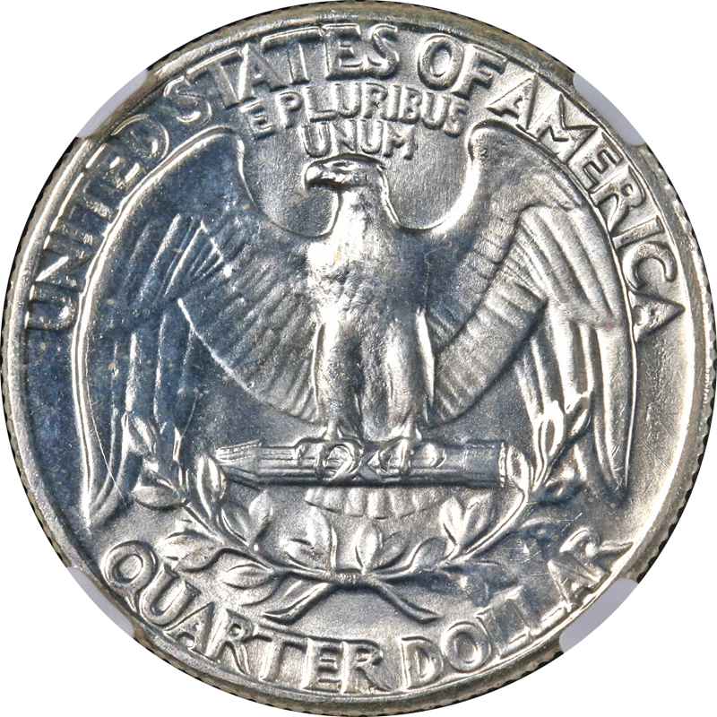 1963-P Washington Quarter DDO FS-101 NGC MS66+ Blazing White Gem Strong Strike - Image 2 of 4