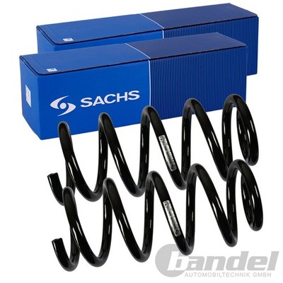 2x SACHS FAHRWERKSFEDER HINTERACHSE passend für MINI COUNTRYMAN PACEMAN COOPER