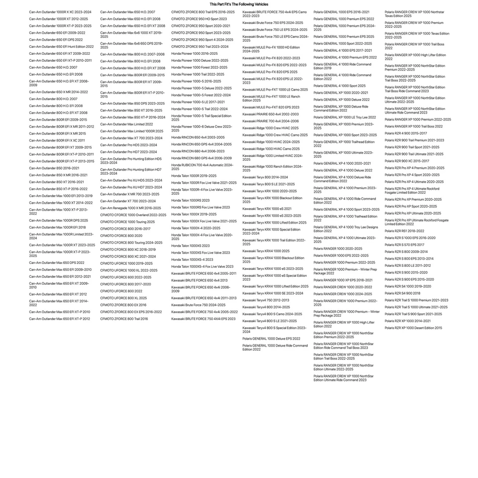 (2Pk)Tusk Megabite Radial Tire 28x10-15 For Can-Am Outlander Max 650 HO EFI 2008 - Image 2 of 4