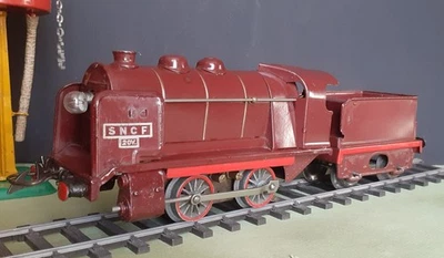 Hornby 0 :LOCO électr 020 "OB" brun rouge - Photo 1/4