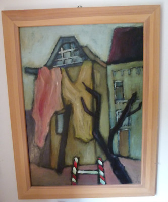 Schaal, Gude Malerin Reutlingen Ölgemälde 56 x 76cm Reutlingen Pfäfflinshofstr.2