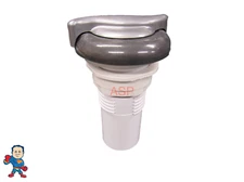 Air Control Valve "S" Handle Sliver and Graphite 1" Spa Hot Tub