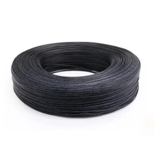 PVC Flexible Cable UL2468 16~30AWG 2 Conductor Parallel Zip Cable Black White