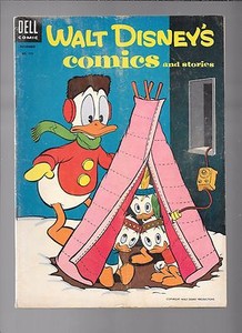 Walt-Disney-039-s-Comics-amp-Stories-170-Carl-Barks-Donald-Dell-Golden-Age-Nov-1954
