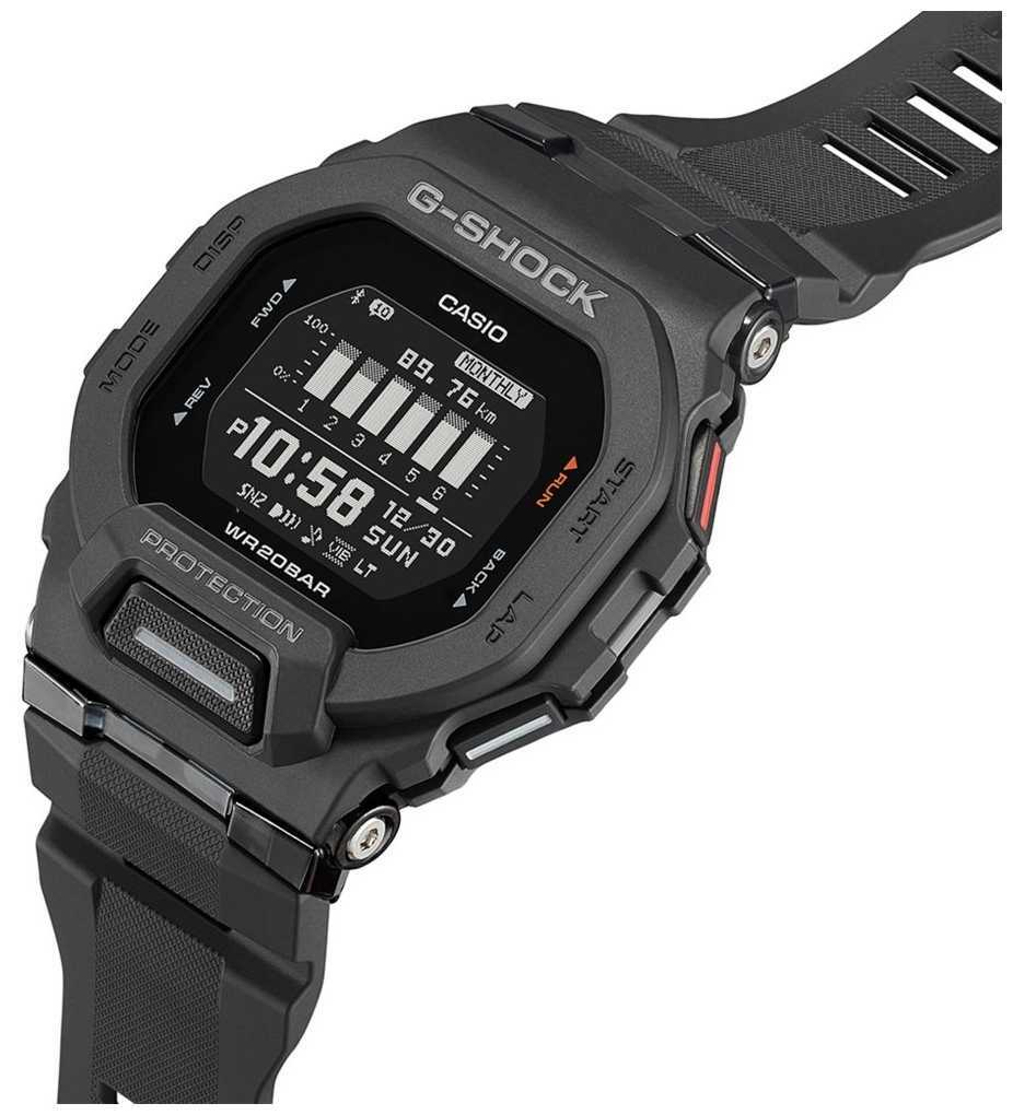 Casio G-Shock G-Squad Digital Black GBD-200-1ER Watch | eBay