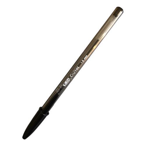 BIC CRISTAL BLACK INK COLOUR Ballpoint Pen BROAD/THICK mm