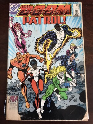 THE DOOM PATROL #8 DC 1988 LOW Grade COMBINE SHIPPING UP TO 12 Books 