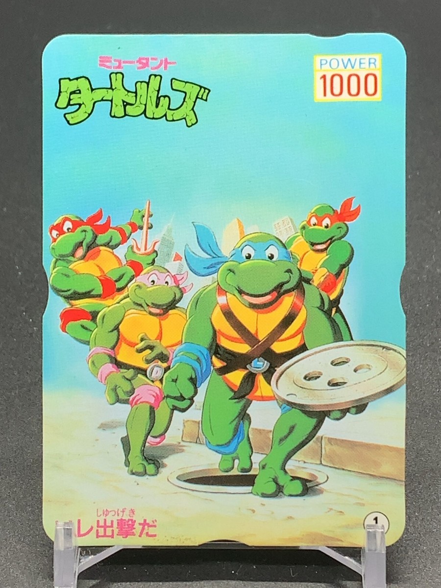 Teenage Mutant Ninja Turtles 1 Card TCG Takara 1994 Japanese | eBay