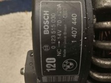 BMW E39 M5 (2002) 120 Amp Bosch Alternator - Spares/repairs