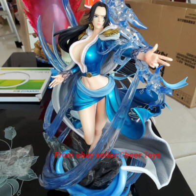 Tiens Studio One piece GK Boa Hancock Figure Resin Statue Blue in stock