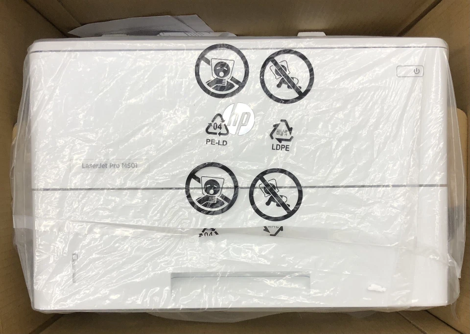 HP J8H61A#BGJ LaserJet Pro M501 Printer - White - READ DESCRIPTION - Image 2 of 3