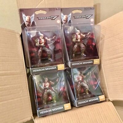 Restposten 4 x Totaku Tekken 7 Figuren - Heihachi Mishima 1. Auflage