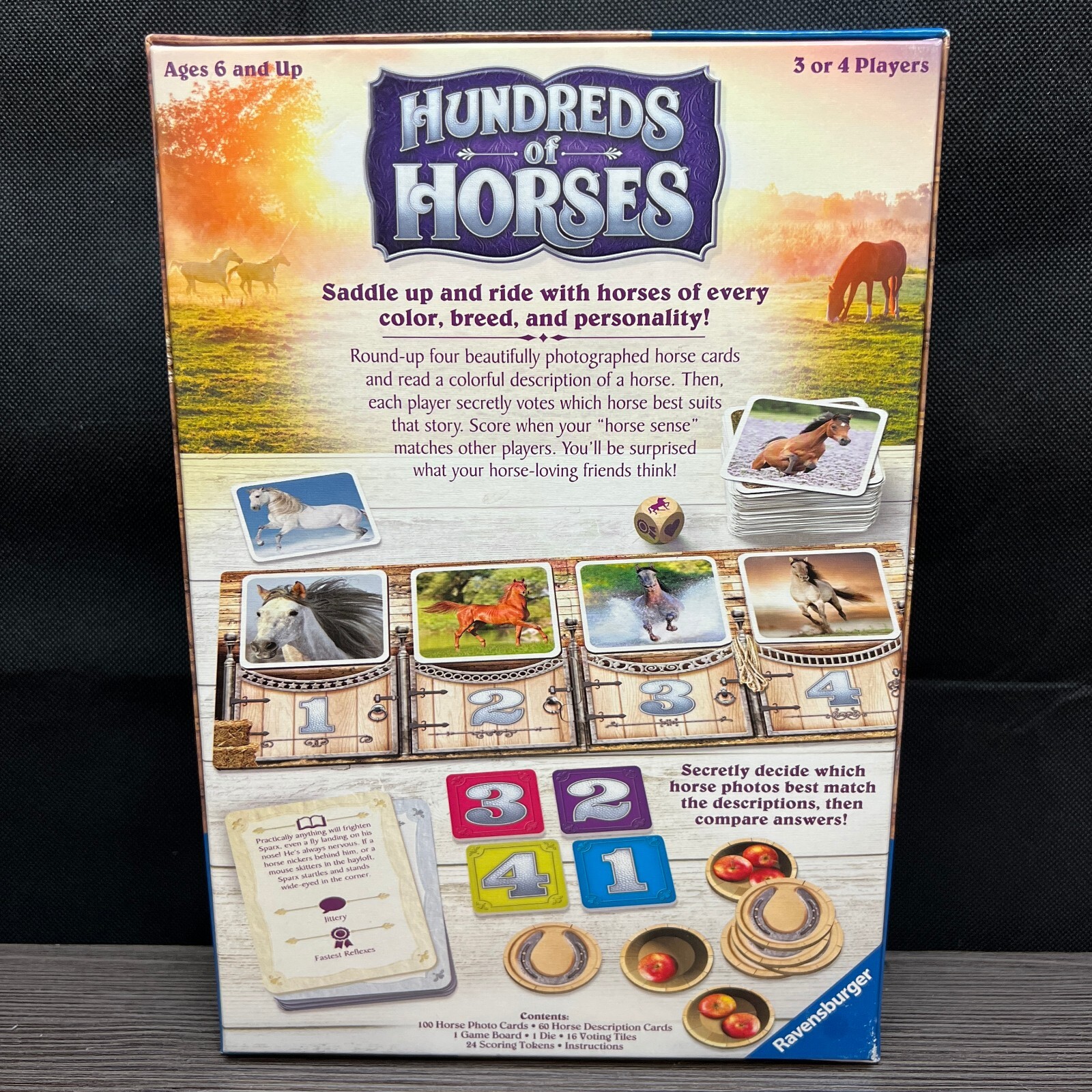 Hundreds of Horses Board Game by Ravensburger Complete With Unopened Cards eBay
