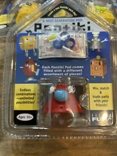 Pontiki Red Triangle Figure Next Generation pod Rare Game Toy In Box #1012