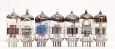 7 Nice Tested Vintage Mixed Import 6DJ8/ECC88 Vacuum Tubes..............1 Money!