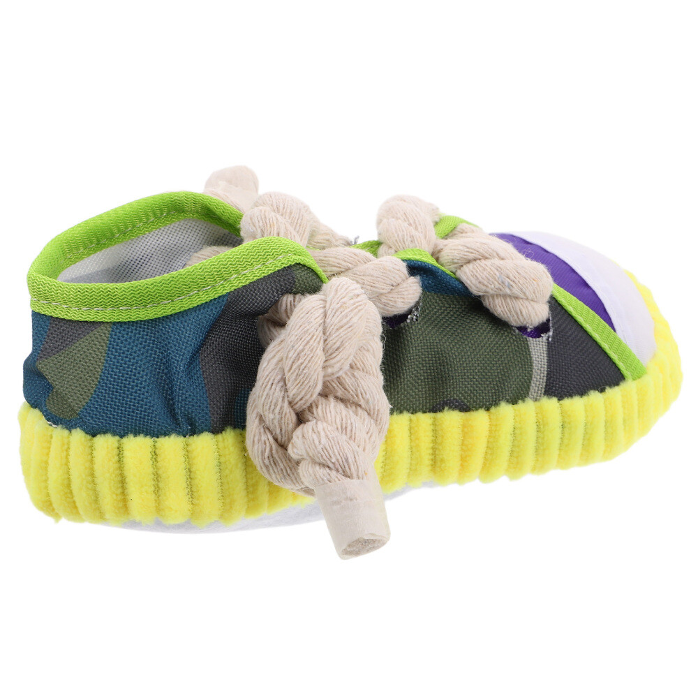 APL Set 5 Giocattoli Suonici Per Animali Domestici Pantofole Giocattolo per Cani Caus