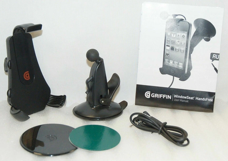 NEW Griffin iPhone SE/5s/5/4s Window Seat Car Mount Hands Free dash iPod Android - Image 2 of 4