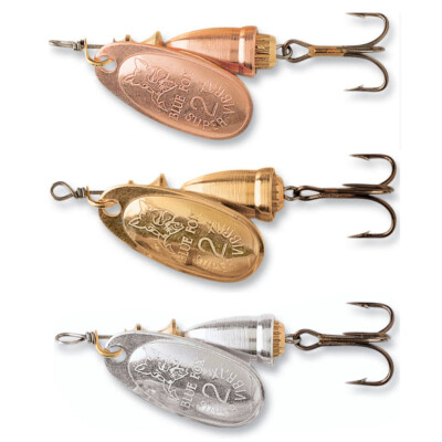 Blue Fox Original Vibrax Spinner Silber Gold Kupfer alle Größen zur Auswahl