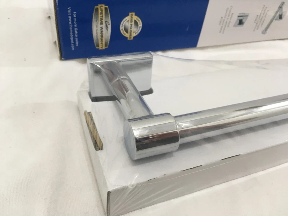 (1) Toallero Gatco District II 18" NUEVO - CROMO - #5361 (sw) Foto 3 de 4