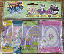 Easter Whack A Pack Balloons Ballons-1pk of 4pcs-Brand New-SHIPS N 24 HOURS