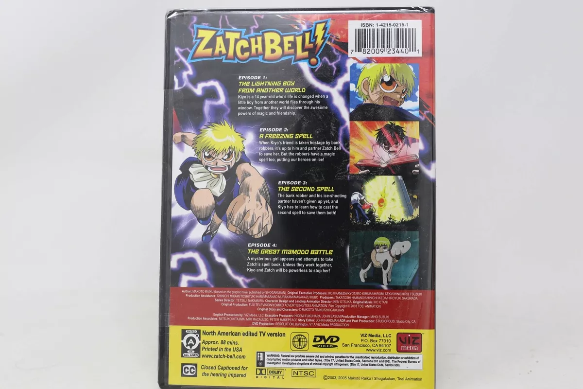 Zatch Bell - Vol. 1: The Lightning Boy from Another World (DVD