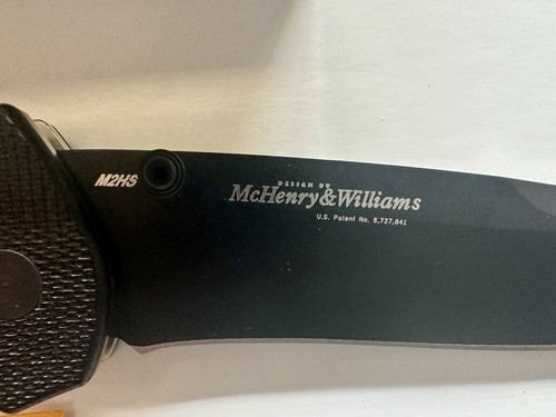 Benchmade Knife 710HS Axis Lock High Speed McHenry & Williams - VERY RARE! - Picture 11 of 15