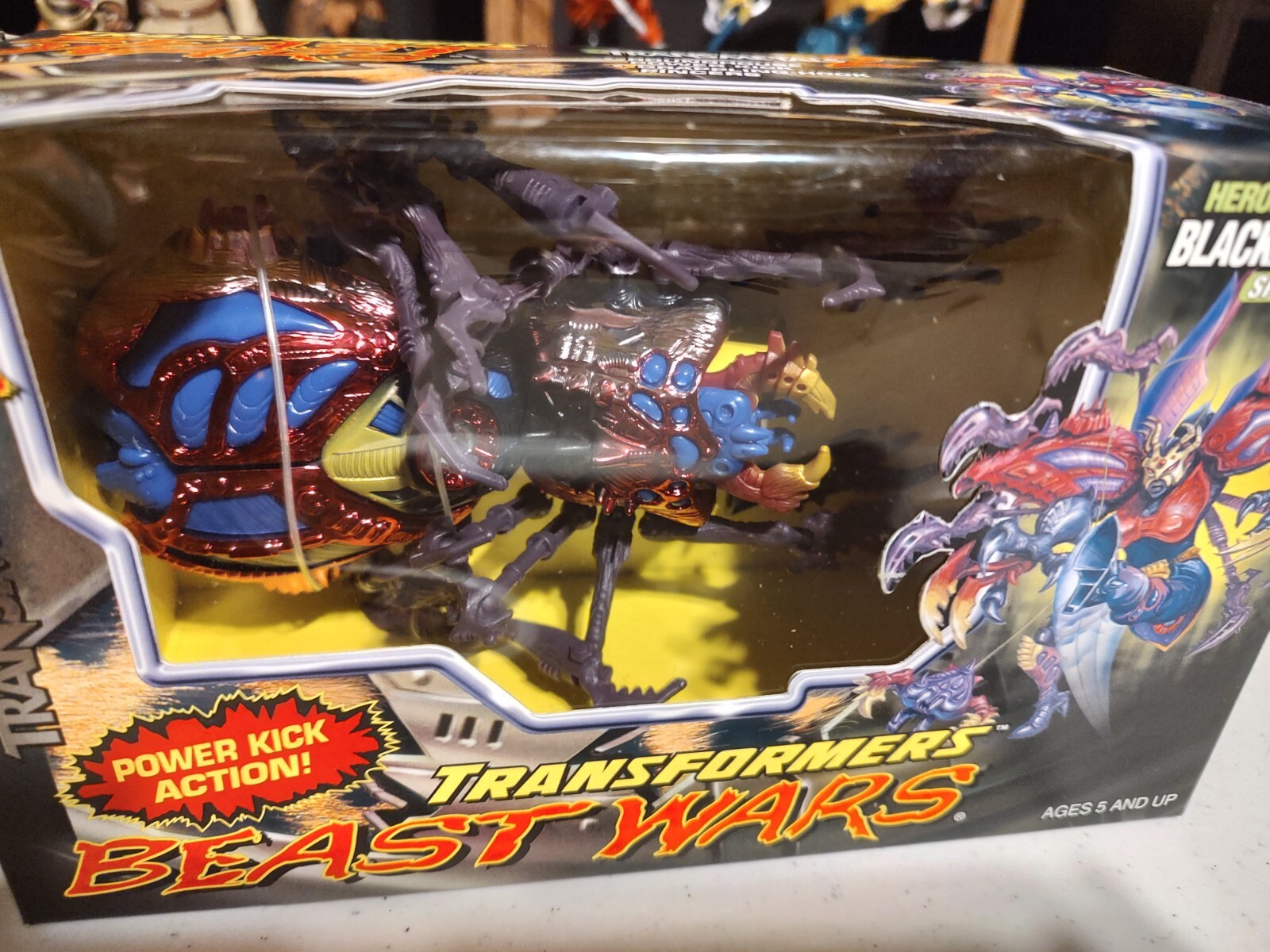 Beast Wars Blackarachnia Transmetal