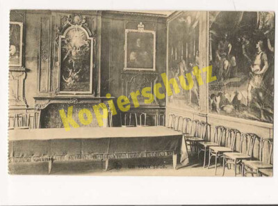 Ferrieres AK Ecole Petit Seminaire Saint Roch Innenraum Karte frankiert 1914