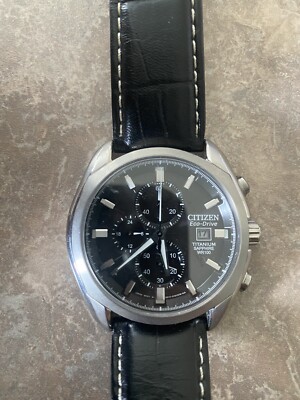 citizen eco-drive titanium sapphire WR100