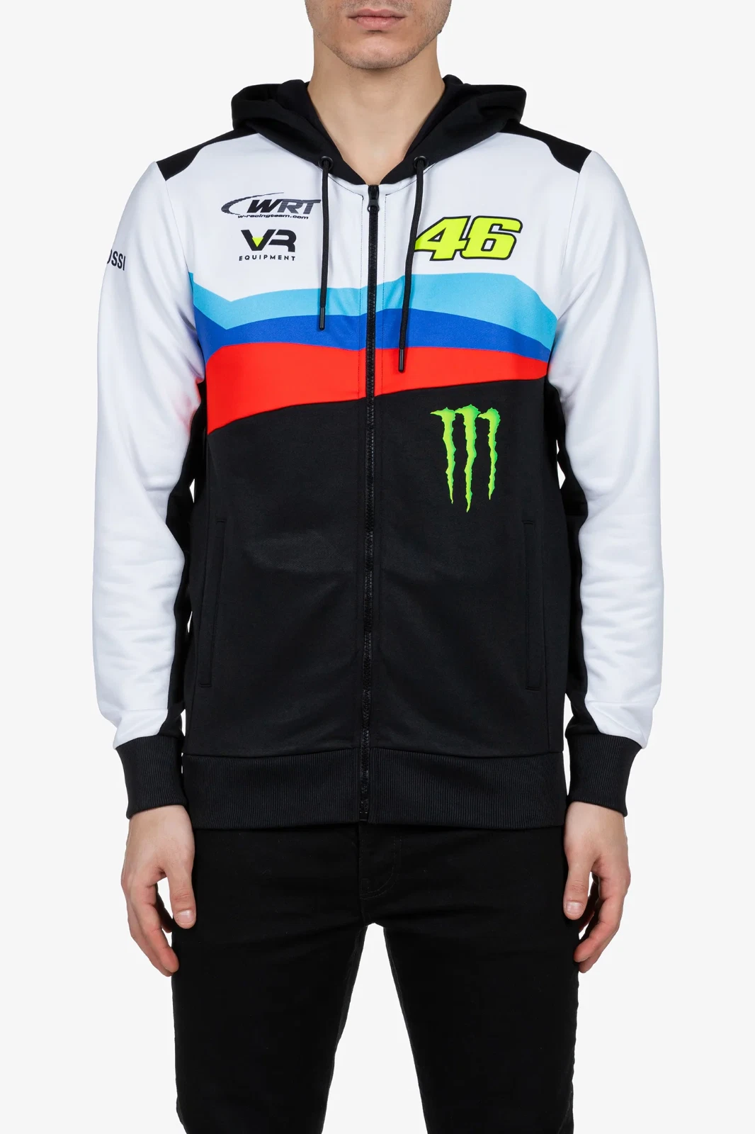 Felpa con cappuccio VR46 ufficiale Valentino Rossi WRT Monster VAMFL 496503