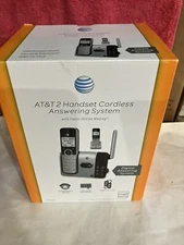 AT&T 2 Handset Cordless Phone System CL81214 Dwk51