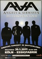 Angels & Airwaves - Dream Walker, KöLn 2011 | Konzertplakat | Poster