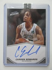 2019-20 Panini Instant Access NBA Carsen Edwards RC Rookie Direct Auto SSP 5/25